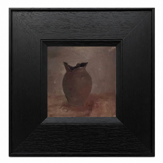 Things That Remain No.04 — Original Oil Painting of a Weathered Vessel