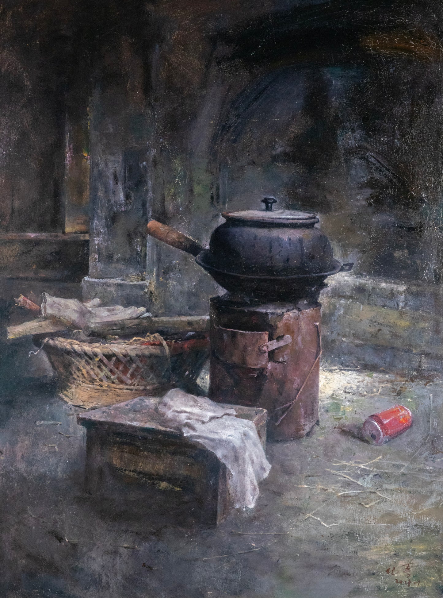 Stillness of Time | Original Oil Painting – The Time Series Still Life