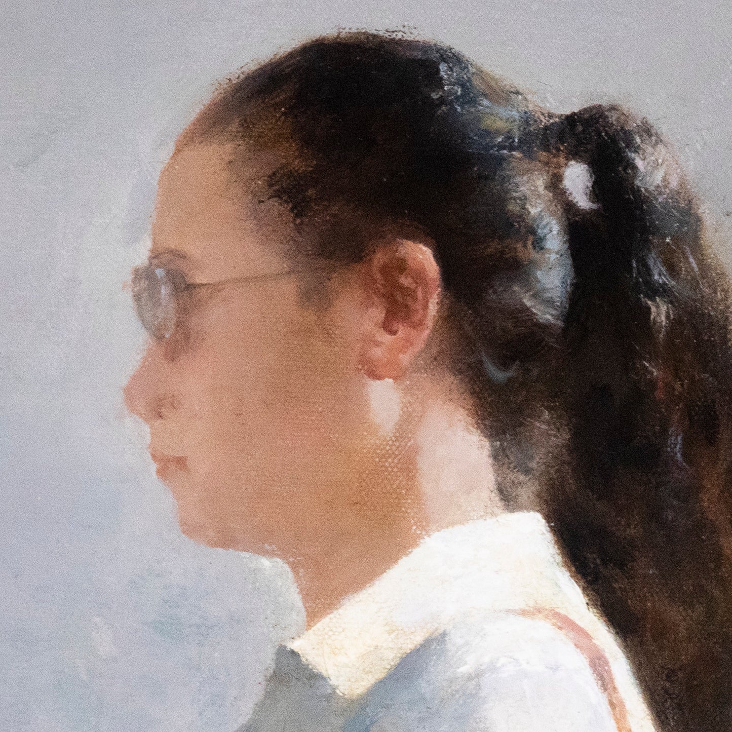 Figures Walking in Light | Original Figurative Oil Painting