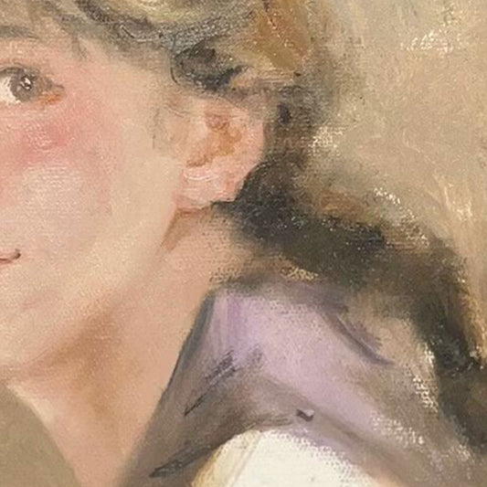 Young Girl in Soft Light | Original Oil Portrait Painting