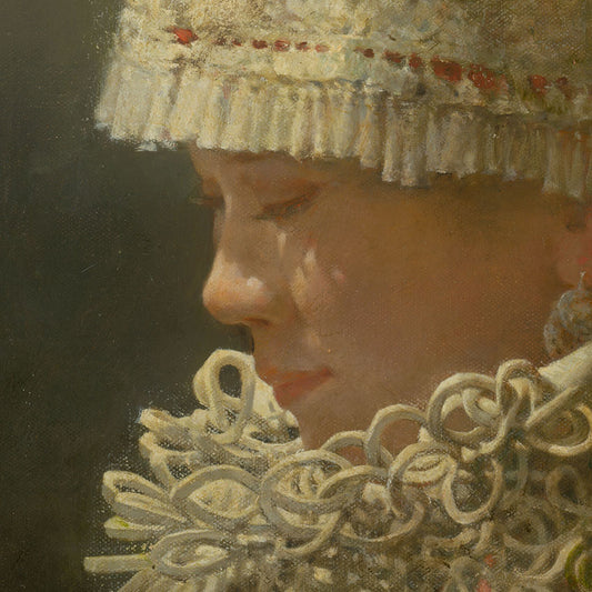 Silver Adornment — Female Figurative Painting