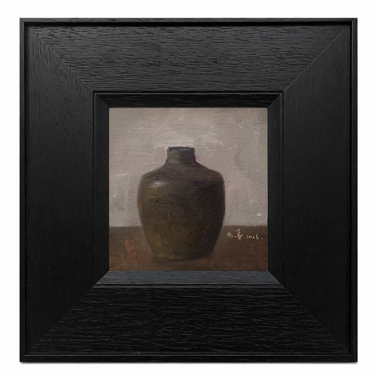 Things That Remain No.02 — Original Oil Painting of an Aged Vessel