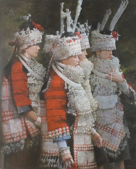 Miao Women — A Quiet Portrait of Eastern Heritage