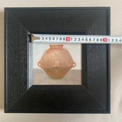 Earthenware Jar — Original Still Life Oil Painting