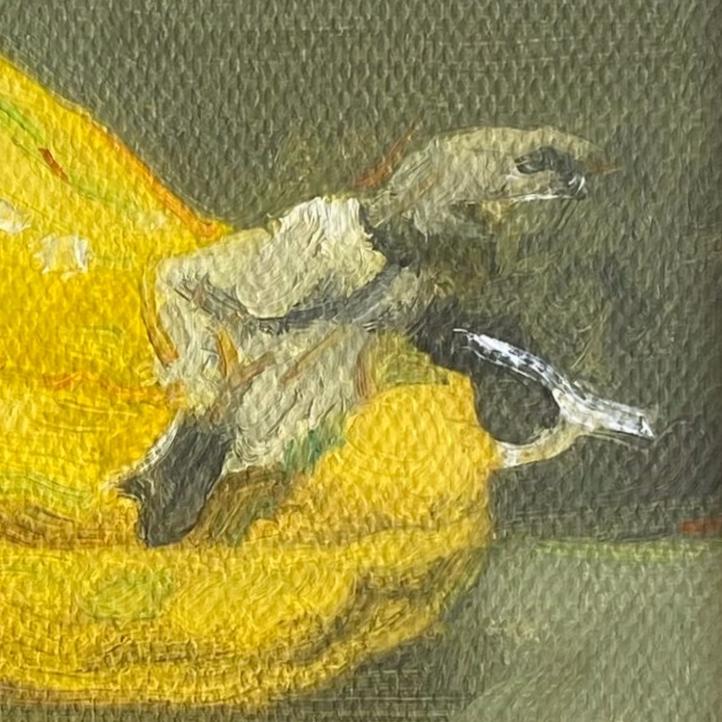 Fruit and Ceramic Vessel – Original Still Life Oil Painting
