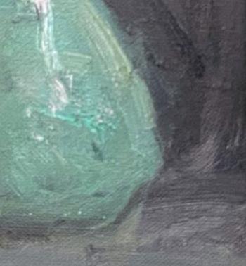 Turquoise Vessel — Original Still Life Oil Painting
