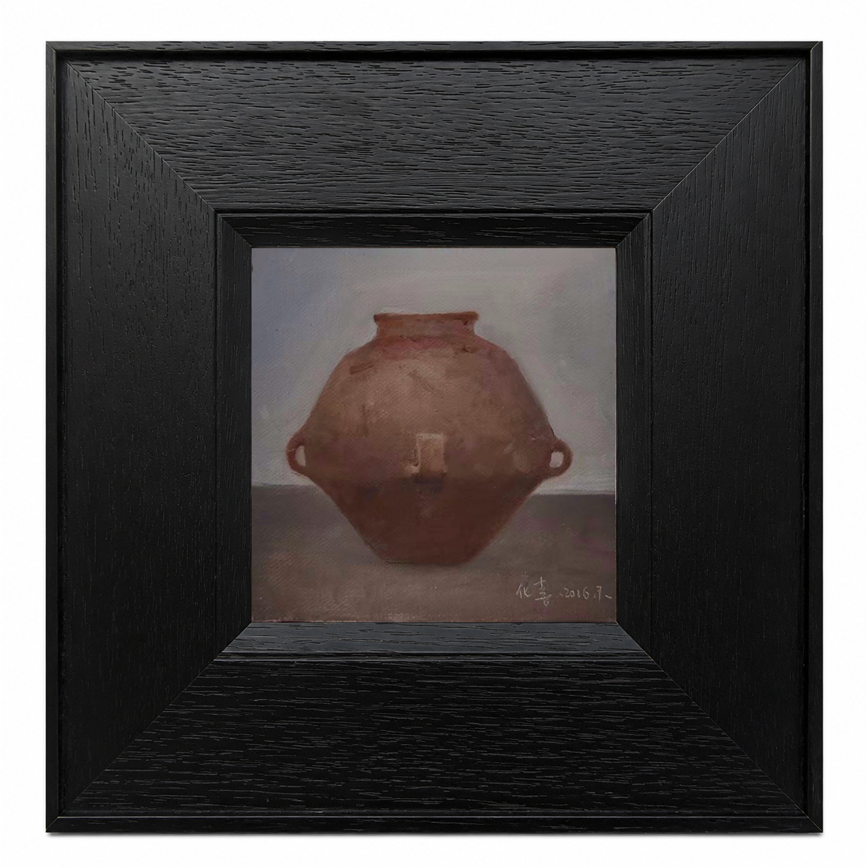 Things That Remain No.01 — Original Oil Painting of an Aged Vessel