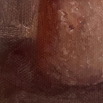 Red Clay Jar — Original Still Life Oil Painting