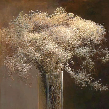 Quiet Bloom & Pink Vase – Digital Art Download