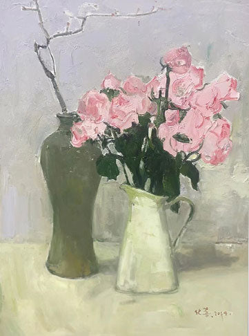 White Flowers on the Table