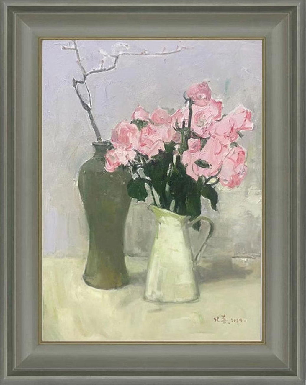 White Flowers on the Table