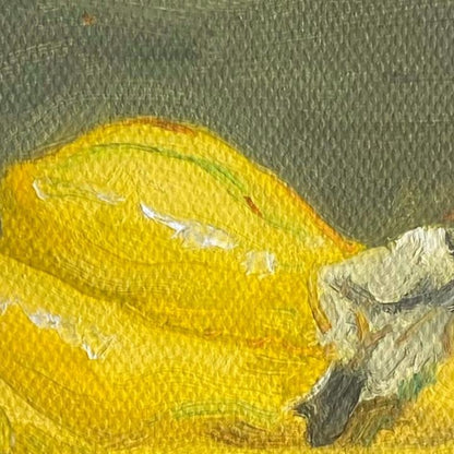 Fruit and Ceramic Vessel – Original Still Life Oil Painting