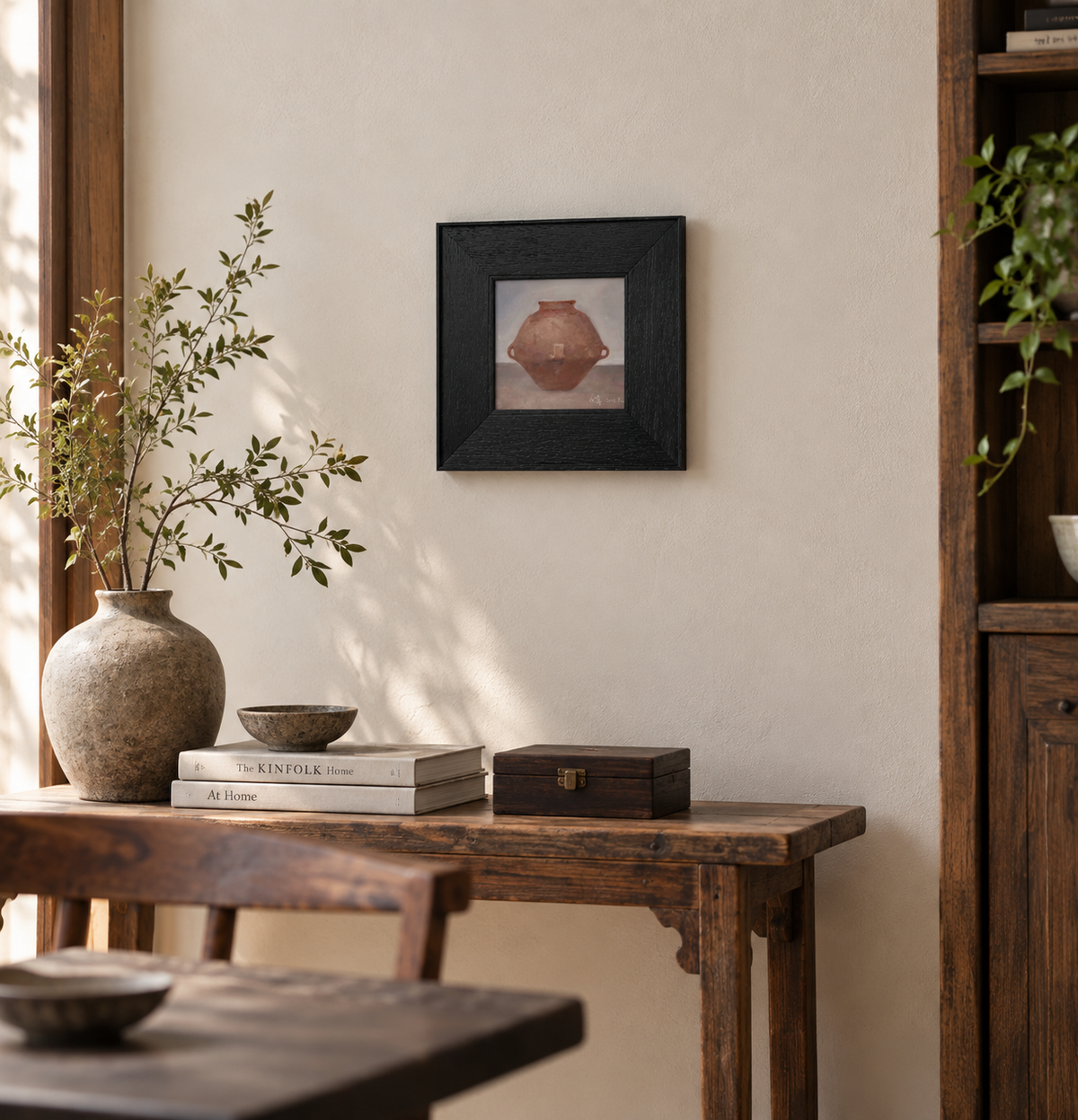 Earthenware Jar — Original Still Life Oil Painting