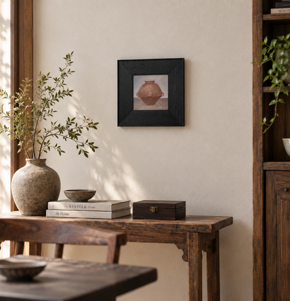 Earthenware Jar — Original Still Life Oil Painting