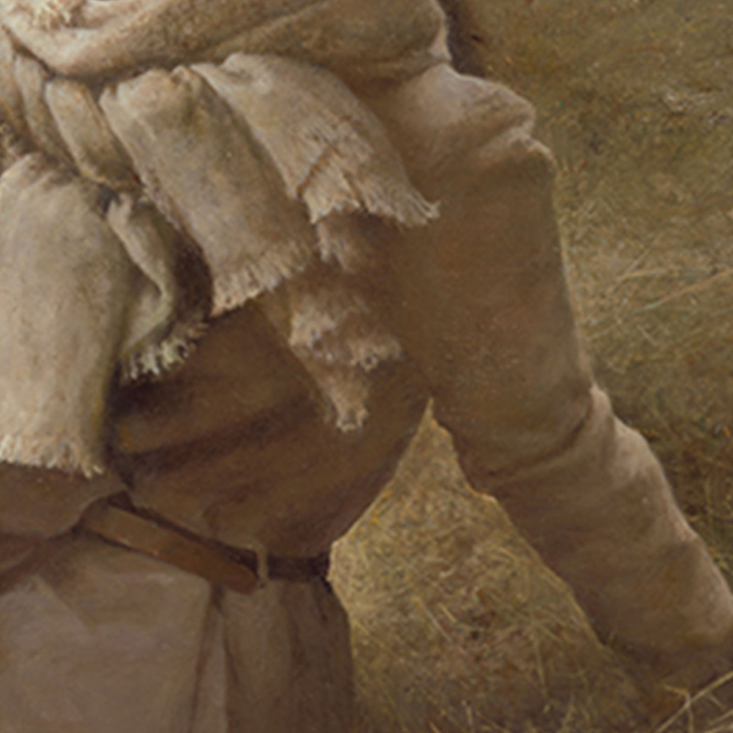 Clouds in the Distance | Original Figurative Oil Painting
