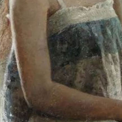 Woman by the Window in Soft Light | Original Figurative Oil Painting