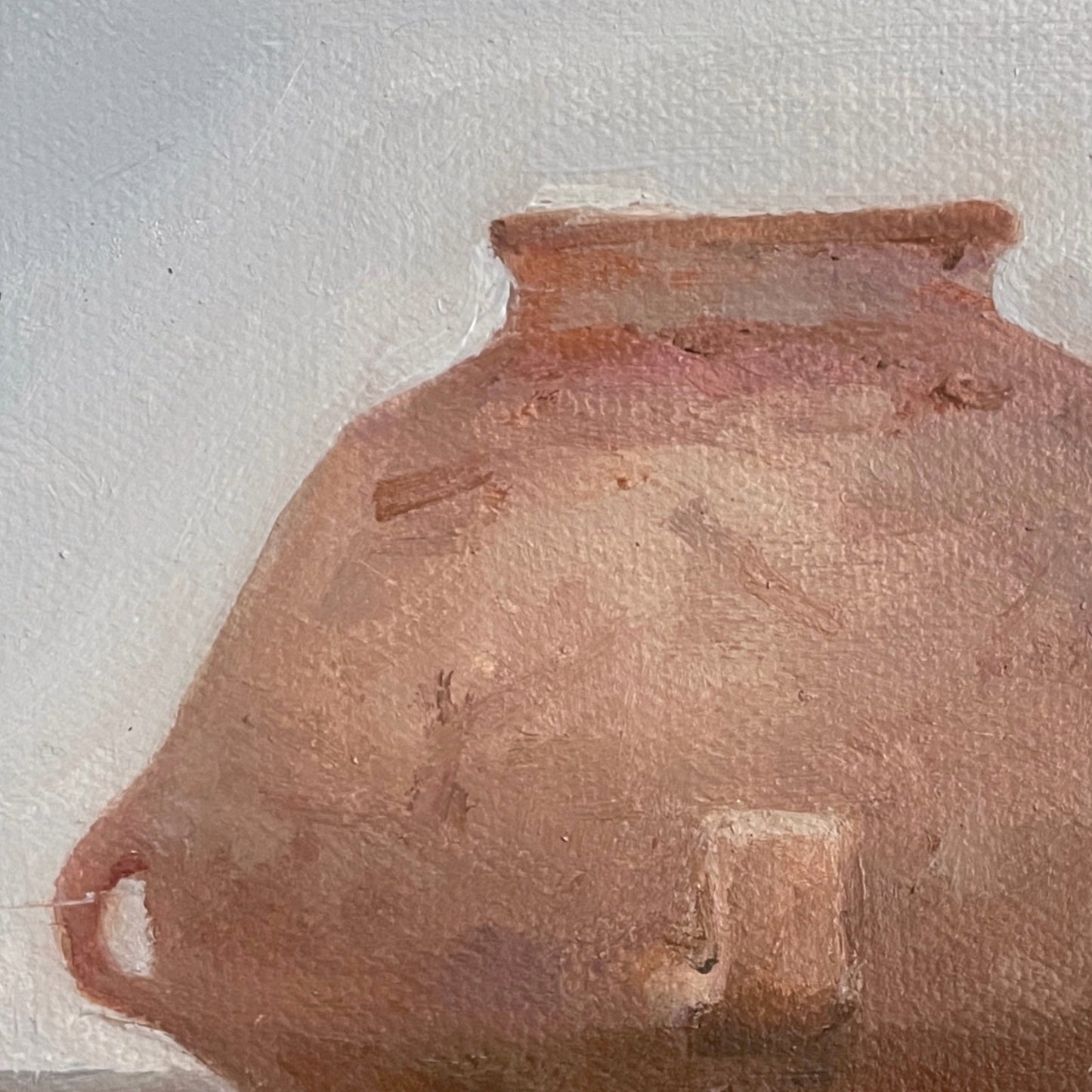 Things That Remain No.01 — Original Oil Painting of an Aged Vessel