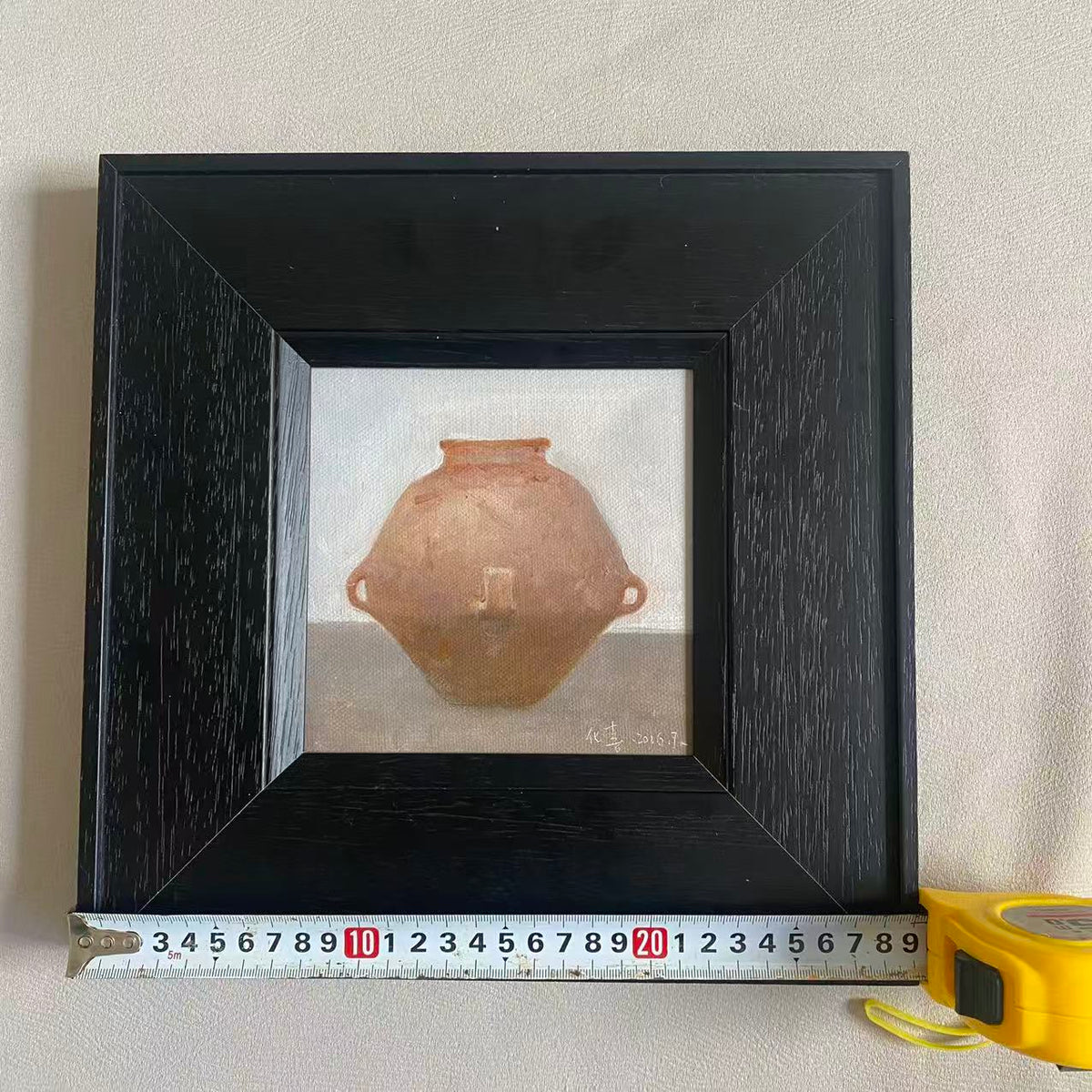 Earthenware Jar — Original Still Life Oil Painting