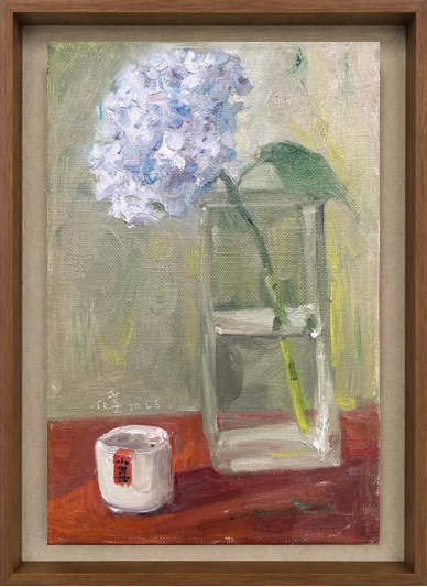 Rooms Remembered No.01 — Original Oil Painting of Flowers and Light