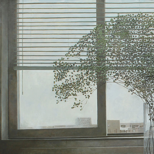 Close-up of Baby’s Breath blossoms, highlighting delicate petals, airy arrangement, and subtle brushwork.