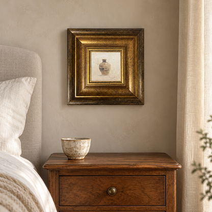 Weathered Jar — Original Still Life Oil Painting
