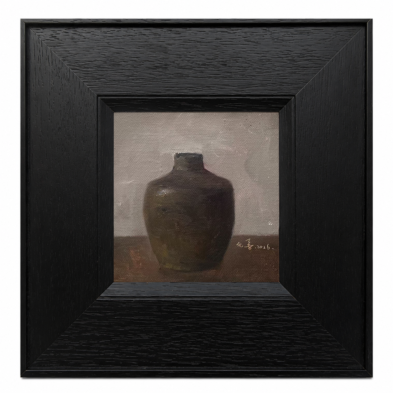 Things That Remain No.02 — Original Oil Painting of an Aged Vessel
