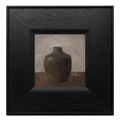 Things That Remain No.02 — Original Oil Painting of an Aged Vessel