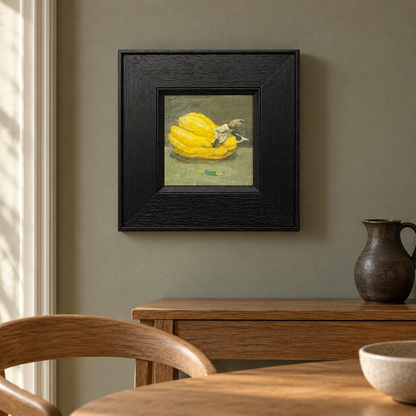 Fruit and Ceramic Vessel – Original Still Life Oil Painting