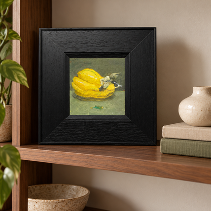 Fruit and Ceramic Vessel – Original Still Life Oil Painting