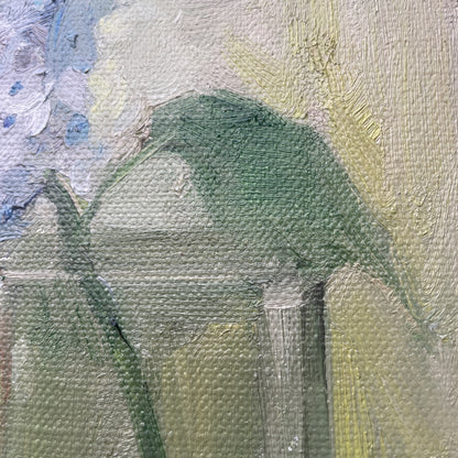Rooms Remembered No.01 — Original Oil Painting of Flowers and Light