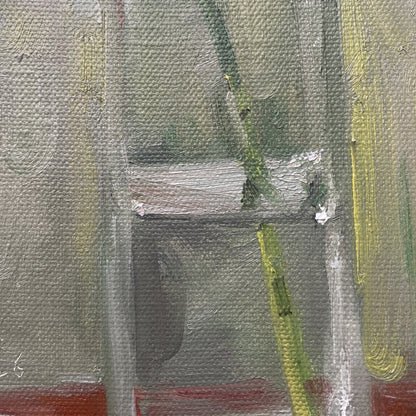 Rooms Remembered No.01 — Original Oil Painting of Flowers and Light