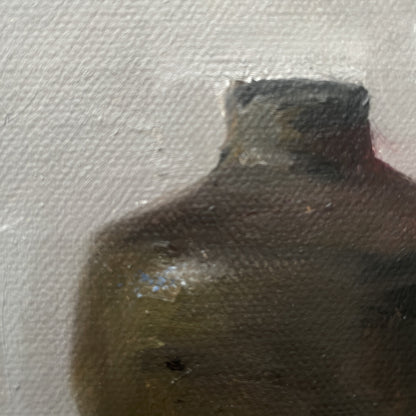 Things That Remain No.02 — Original Oil Painting of an Aged Vessel