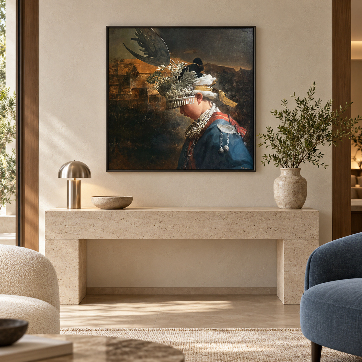 xiangyin— Woman Portrait Oil Painting